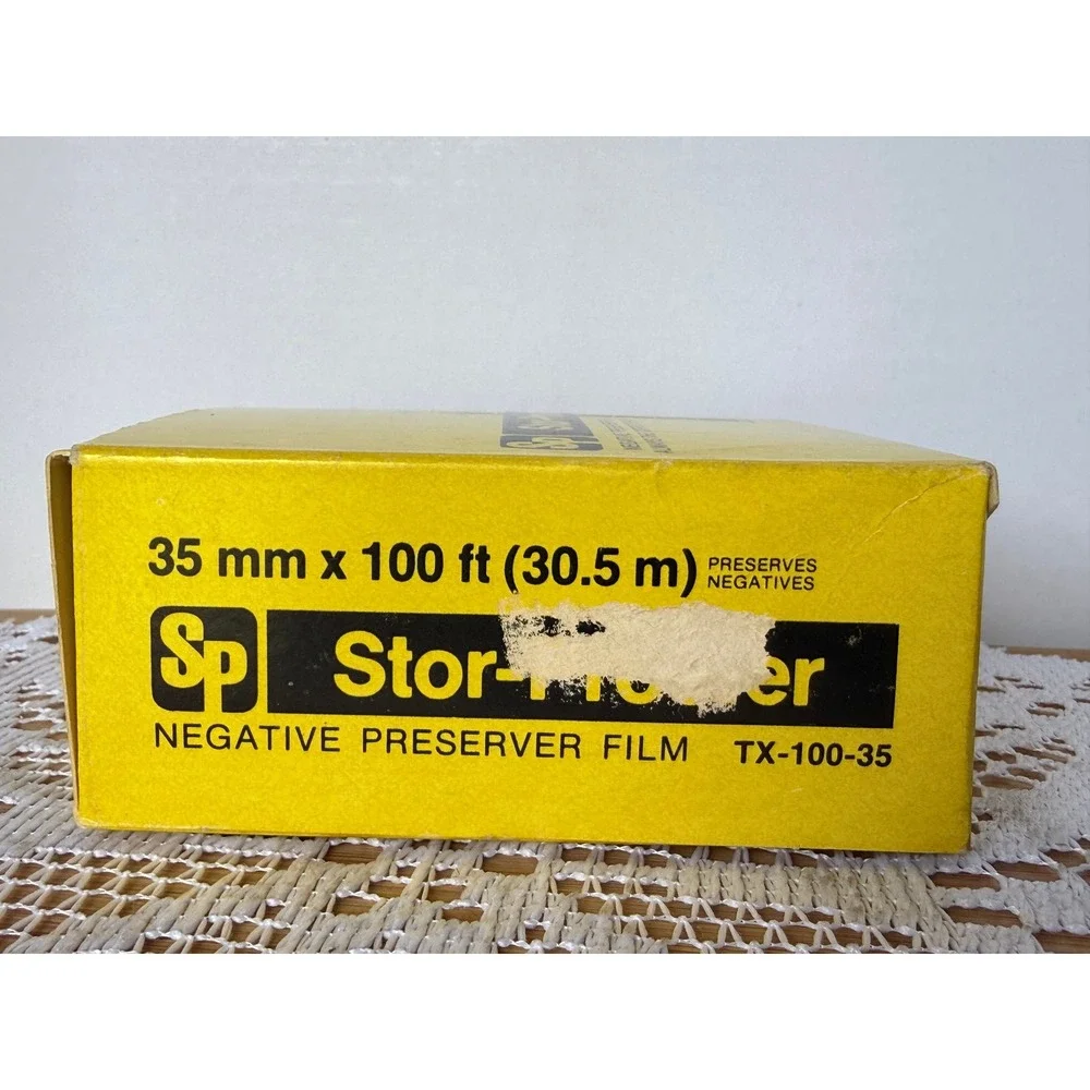Vintage‎ SP Stor-Proofer 35mm Film Preserver Roll TX-100-35